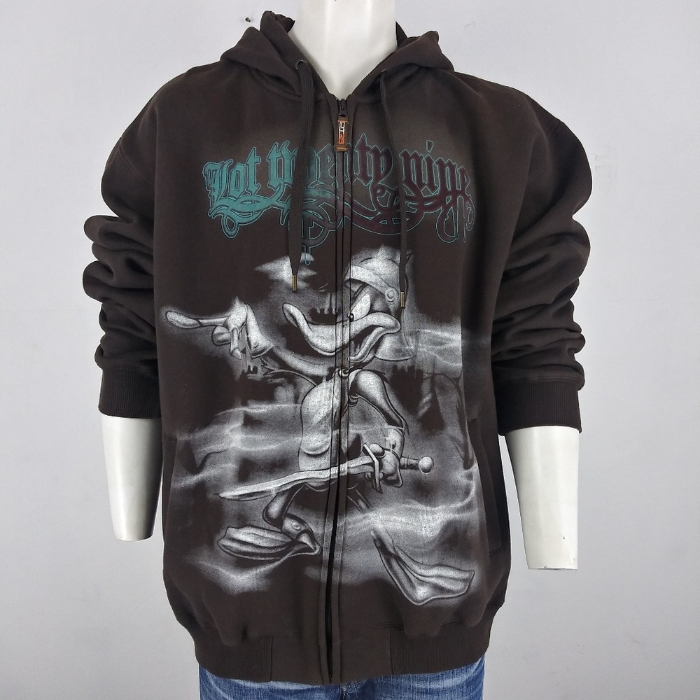 Lot 29 Vintage Looney Toons men's zip up sweater